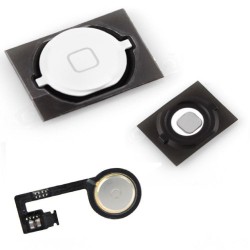 Πλήκτρο Home button με Flex για iPhone 4s, White