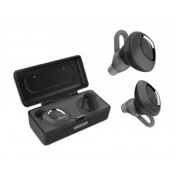 SUPERTOOTH Bluetooth earbuds TW1, True Wireless, με θήκη φόρτισης, μαύρα