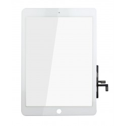 Touch Panel - Digitizer High Copy for iPad Air, bracket and tape, White