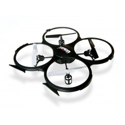 UDIRC Drone U818A, 480p Camera, 6- Axis, 360°flips, μαύρο