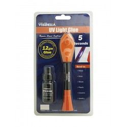 VISBELLA UV Light Glue γενικής χρήσης, 4 + 8g