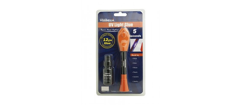 VISBELLA UV Light Glue γενικής χρήσης, 4 + 8g
