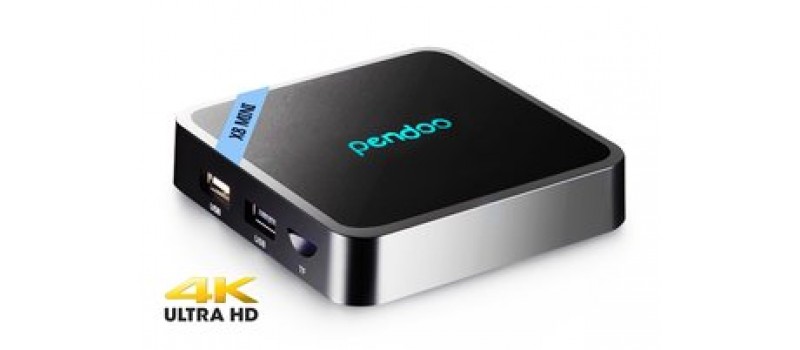 PENDOO TV Box X8 Mini, 4K, S905W, 2GB DDR3, 16GB eMMC, Android 7.1