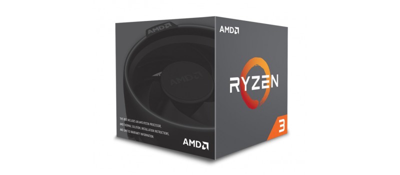 AMD CPU Ryzen 3 1300X, 3.5GHz, 4 Cores, AM4, 10MB, Wraith Stealth cooler