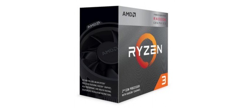 AMD CPU Ryzen 3 3200G, 3.6GHz, 4Cores, 6MB, AM4, Radeon Vega 8 Graphics