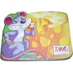 HARD PVC mouse Pad σε σχήμα ποντικιού που τρώει τυρί 

230 X 180 X 3mm