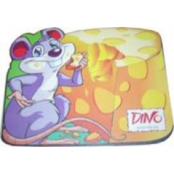 HARD PVC mouse Pad σε σχήμα ποντικιού που τρώει τυρί 

230 X 180 X 3mm